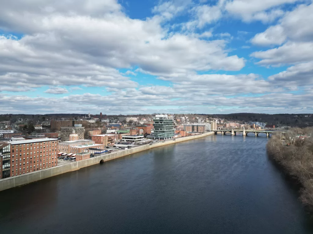 Merrimack River in Haverhill
